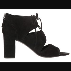 Franco Sarto Gazella Lace-up Bootie Heel Black 8